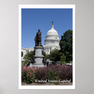 Poster Capitol américain