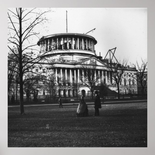 Poster Capitol Building à Washington D.C. (Devant)
