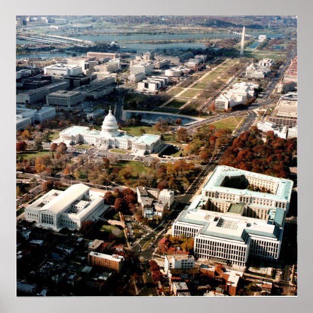 Poster Capitol Hill DC (Devant)