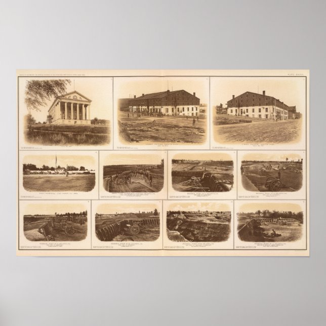 Poster Capitol, prison de Richmond Libby (Devant)