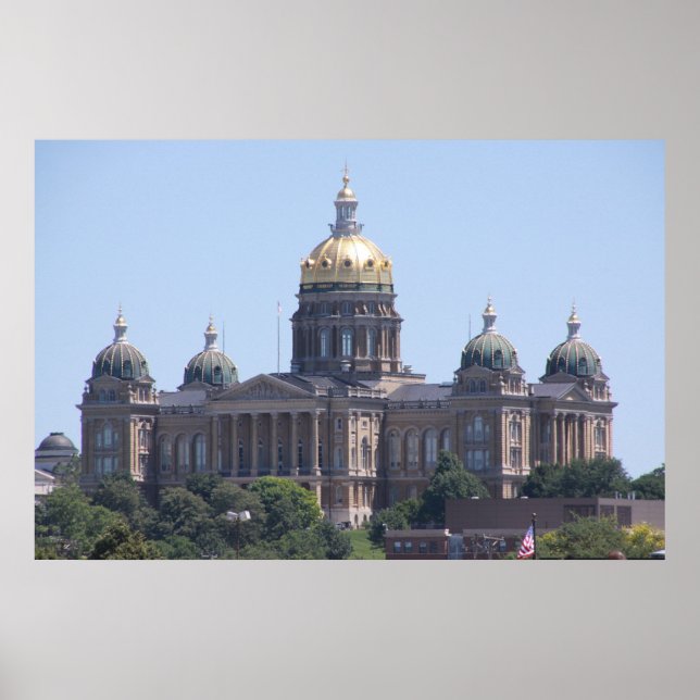 Poster Capitole de Des Moines (Devant)