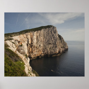 Poster Capo Caccia, Alghero, Sardaigne, Italie