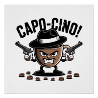 Capo-cino ! Gangster au café à double pistolet