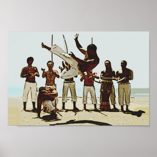 POSTER CAPOEIRA (Devant)