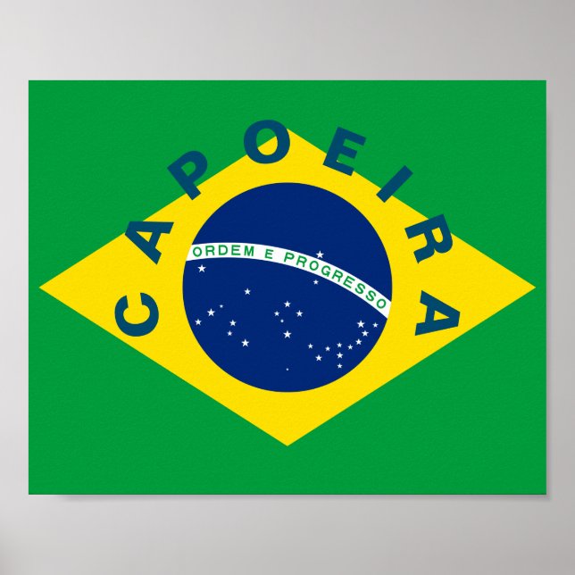 Poster Capoeira Brasil (Devant)