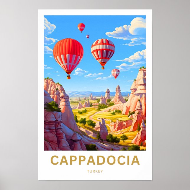 Poster Cappadoce Turquie Imprimer (Devant)