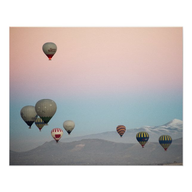 Poster Cappadoce. Vol de ballon (Devant)