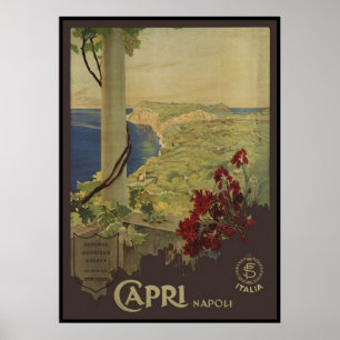 Poster Capri Napoli