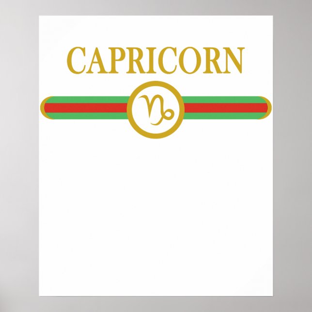 Poster Capricorne (Devant)