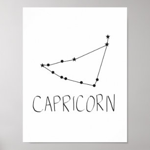 Poster Capricorne
