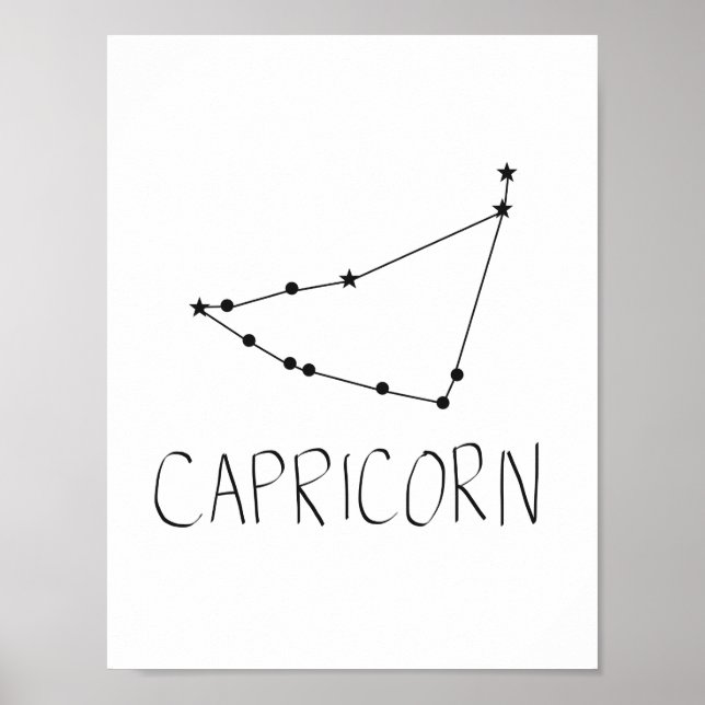 Poster Capricorne (Devant)