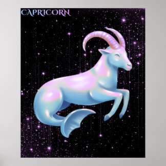 Poster Capricorne Céleste – Art Astrologique