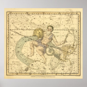 Poster Capricornus et Verseau