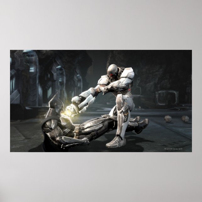 Poster Capture d'écran : Batman vs Cyborg (Devant)