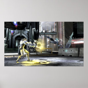 Poster Capture d'écran : Cyborg vs Nightwing 2