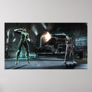 Poster Capture d'écran : Green Lantern vs Joker