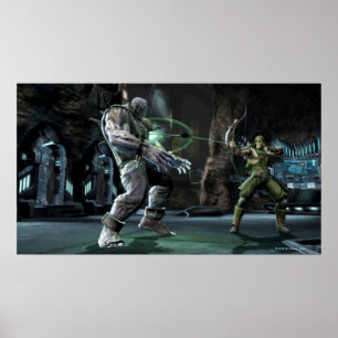 Poster Capture d'écran : Grundy vs Green Arrow