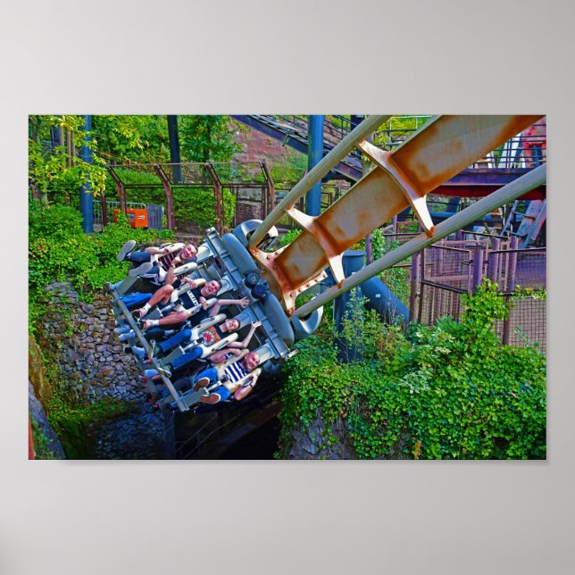 Poster Capture du coin de la némésis | Alton Towers Resor (Devant)