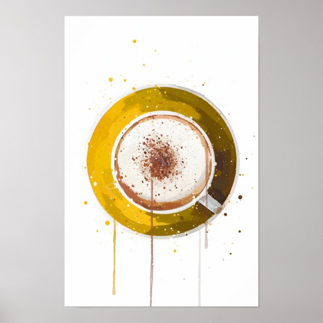 Poster Capuchino (Devant)