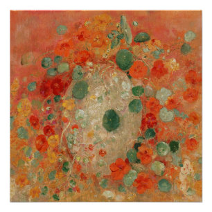 Poster Capucines par Odilon Redon