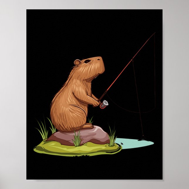 Poster Capybara (Devant)