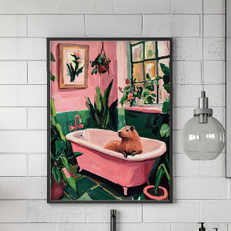 Poster capybara