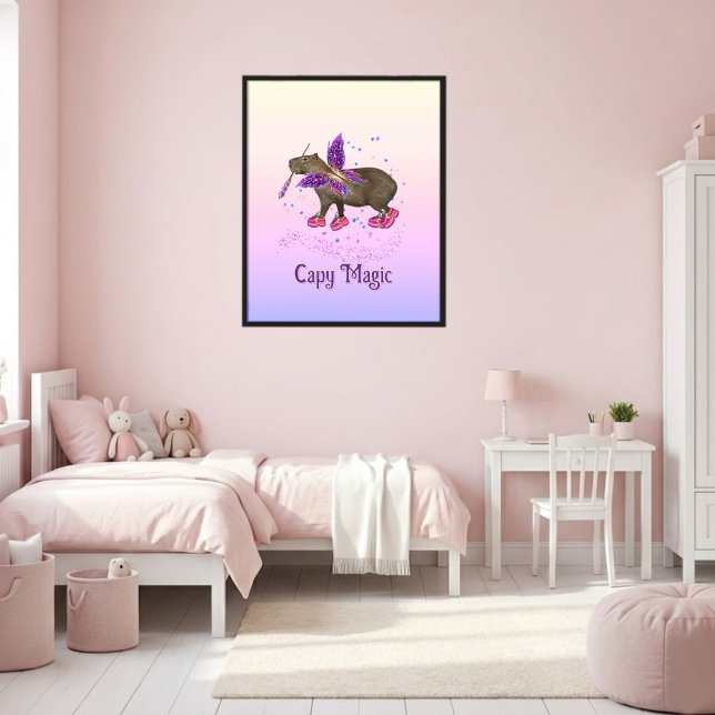 Poster Capyfairy (Créateur téléchargé)