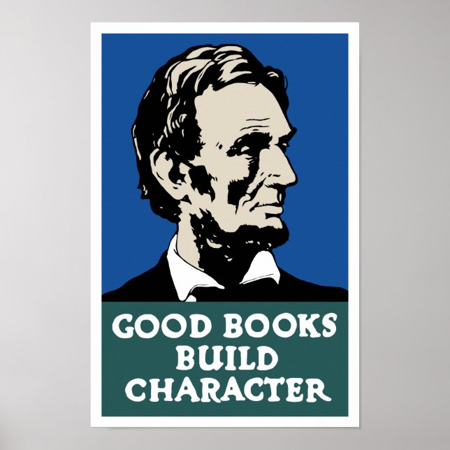 Poster Caractère de construction de livres corrects — WPA (Devant)