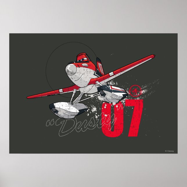 Poster Caractère poussiéreux Art 3 (Devant)