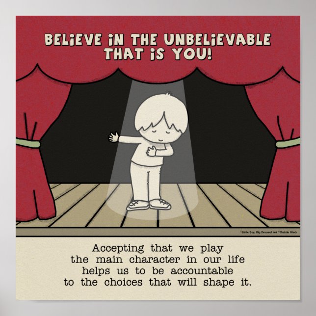 Poster Caractère principal (Devant)