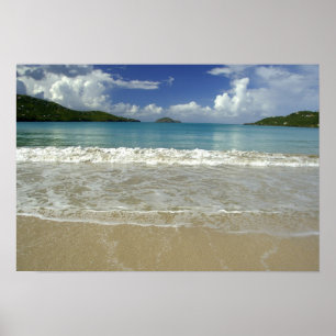 Poster Caraïbes, îles Vierges américaines, St.Thomas, 6