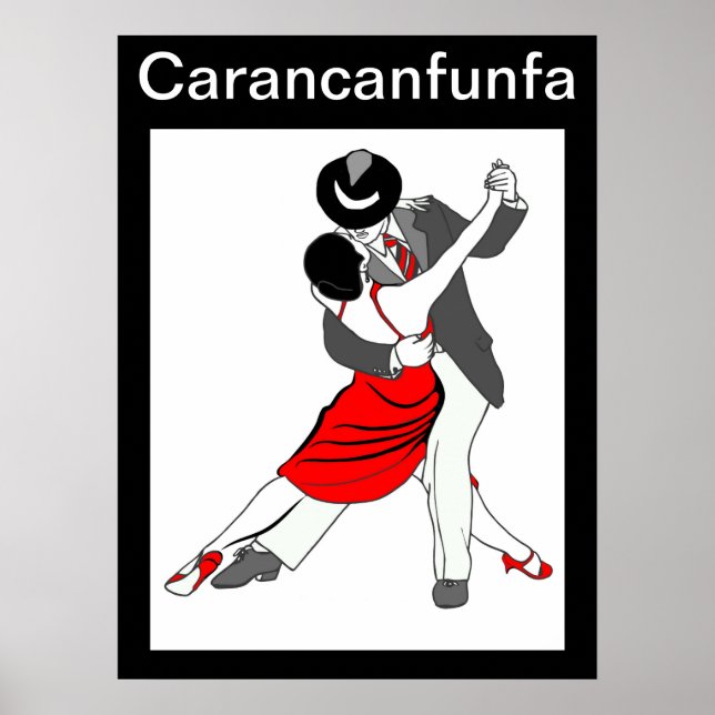 Poster Carancanfunfa Tango (Devant)