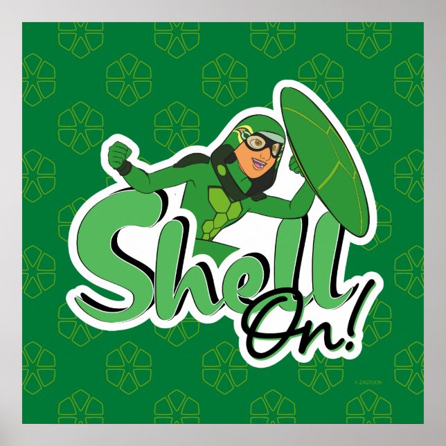 Poster Carapace | Shell On ! (Devant)