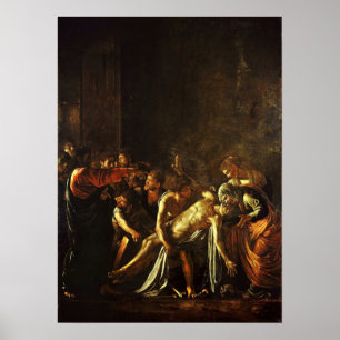 Poster Caravage - La Résurrection de Lazare 1609