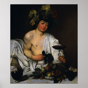 Poster Caravaggio - Bacchus Comme Adolescent