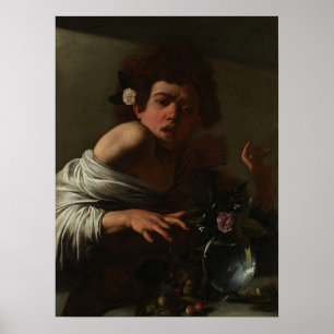 Poster Caravaggio - Garçon Bitten Par Un Lizard