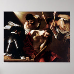 Poster Caravaggio La Crowne avec épines
