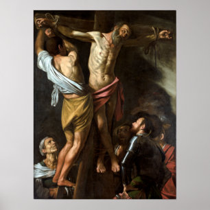 Poster Caravaggio La Crucifixion de Saint Andrew