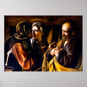 Poster Caravaggio: The Denial of Saint Peter