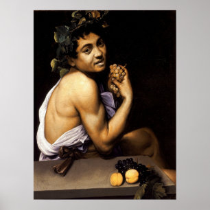 Poster Caravaggio - Young Sick Bacchus 1593