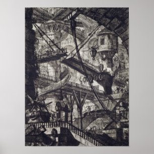 Poster Carceri VII, 1760