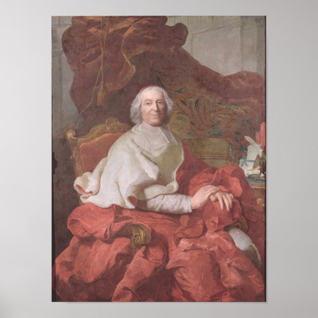 Poster Cardinal Andre Hercule de Fleury (Devant)