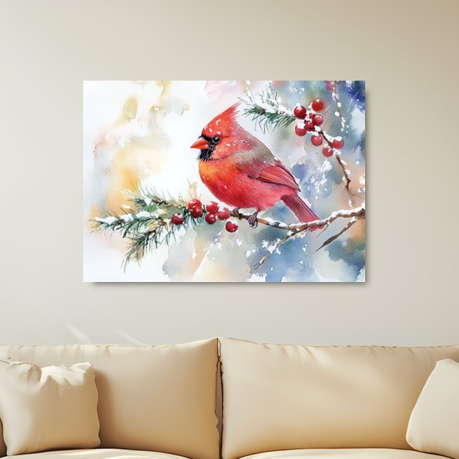 Poster Cardinal de Noël (Créateur téléchargé)