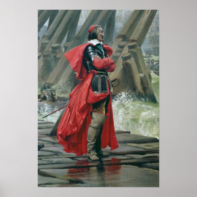 Poster Cardinal Richelieu sur la digue de La (Devant)