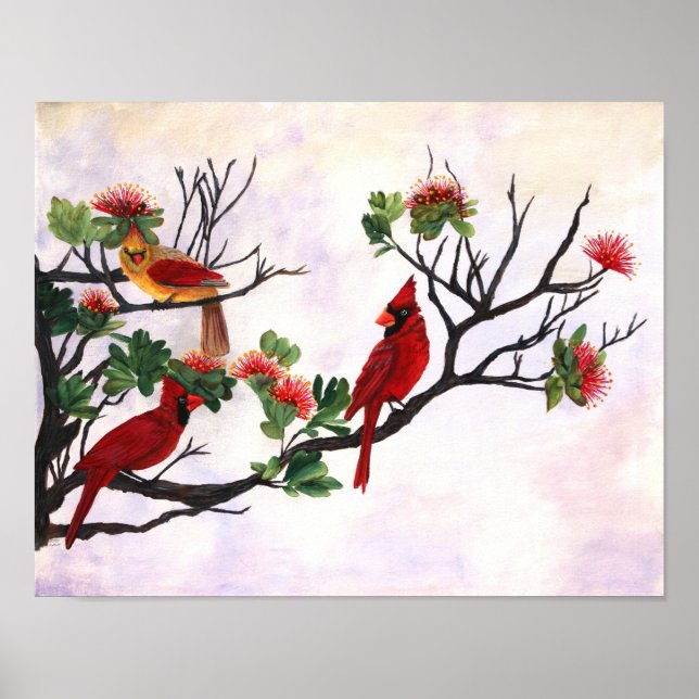 Poster Cardinaux au paradis (Devant)
