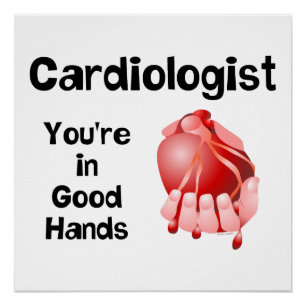 Poster Cardiologue Bonne Main