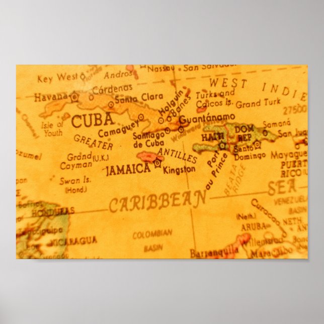 Poster Caribbean (Devant)