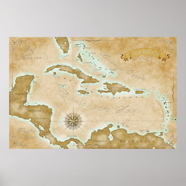 Poster Caribbean (Devant)