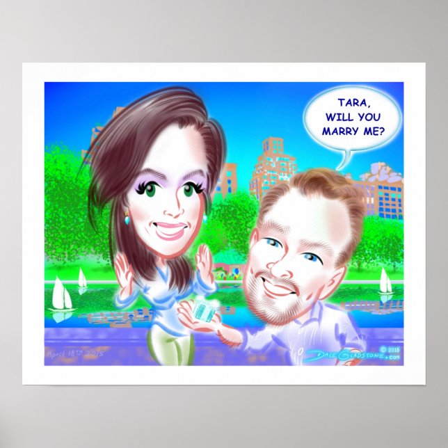 Poster Caricature 2015a de la proposition d'eau du Conser (Devant)