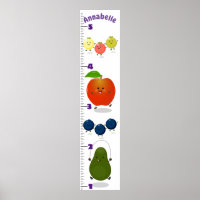 Caricature de fruits mignons graphique de croissan